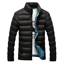 Jaqueta Masculina Puffer Corta Vento Estilo Casual