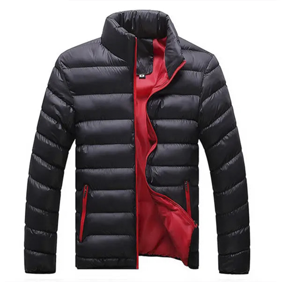 Jaqueta Masculina Puffer Corta Vento Estilo Casual