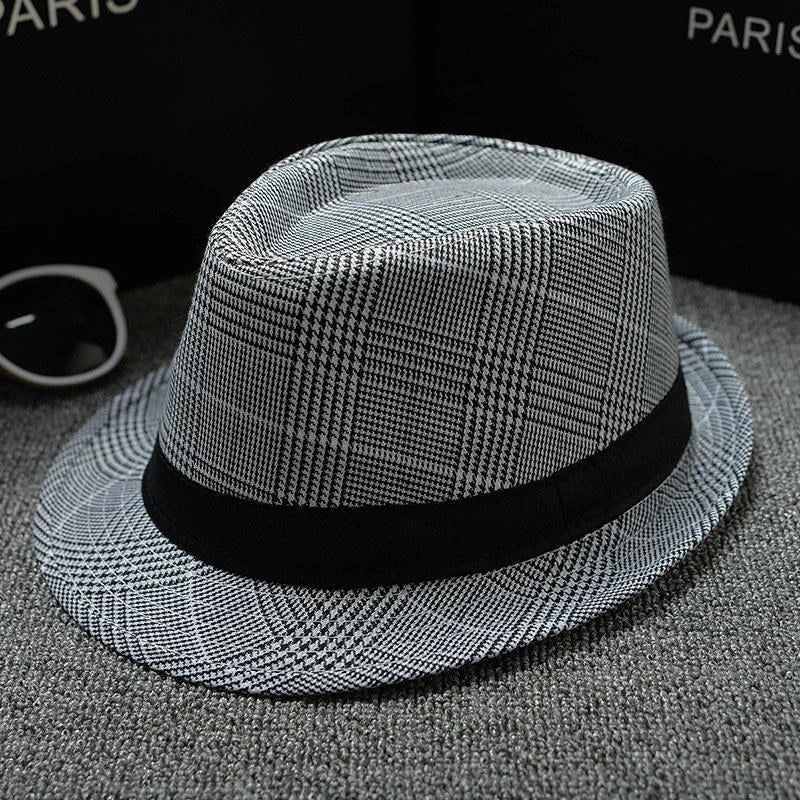 Chapéu Masculino Trilby Clássico com Fivela