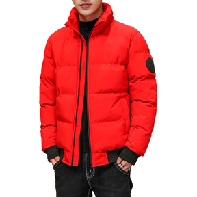 Jaqueta Masculina Puffer Acolchoada Tiger