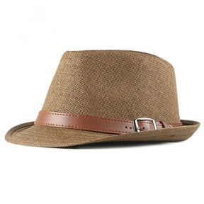 Chapéu Masculino Trilby Clássico com Fivela