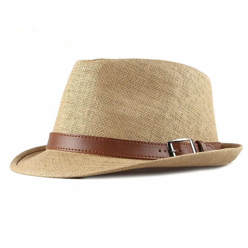 Chapéu Masculino Trilby Clássico com Fivela