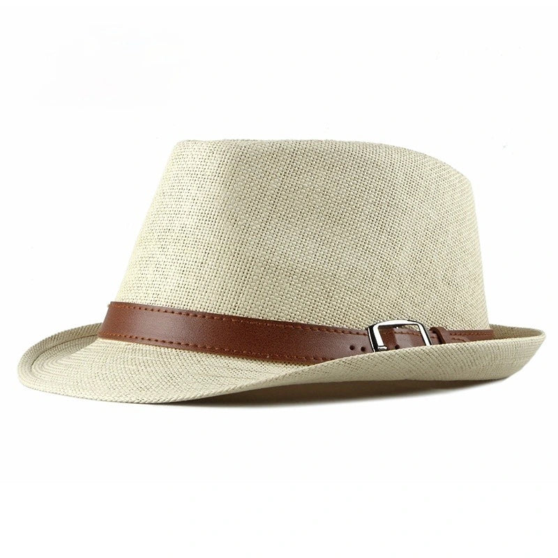 Chapéu Masculino Trilby Clássico com Fivela