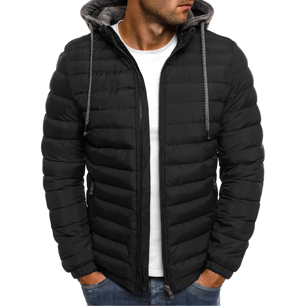 Jaqueta Masculina Puffer Corta Vento Casual Salerno