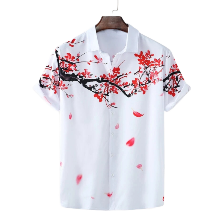 Camisa Masculina Manga Curta Fiorenzzo Simple Red®