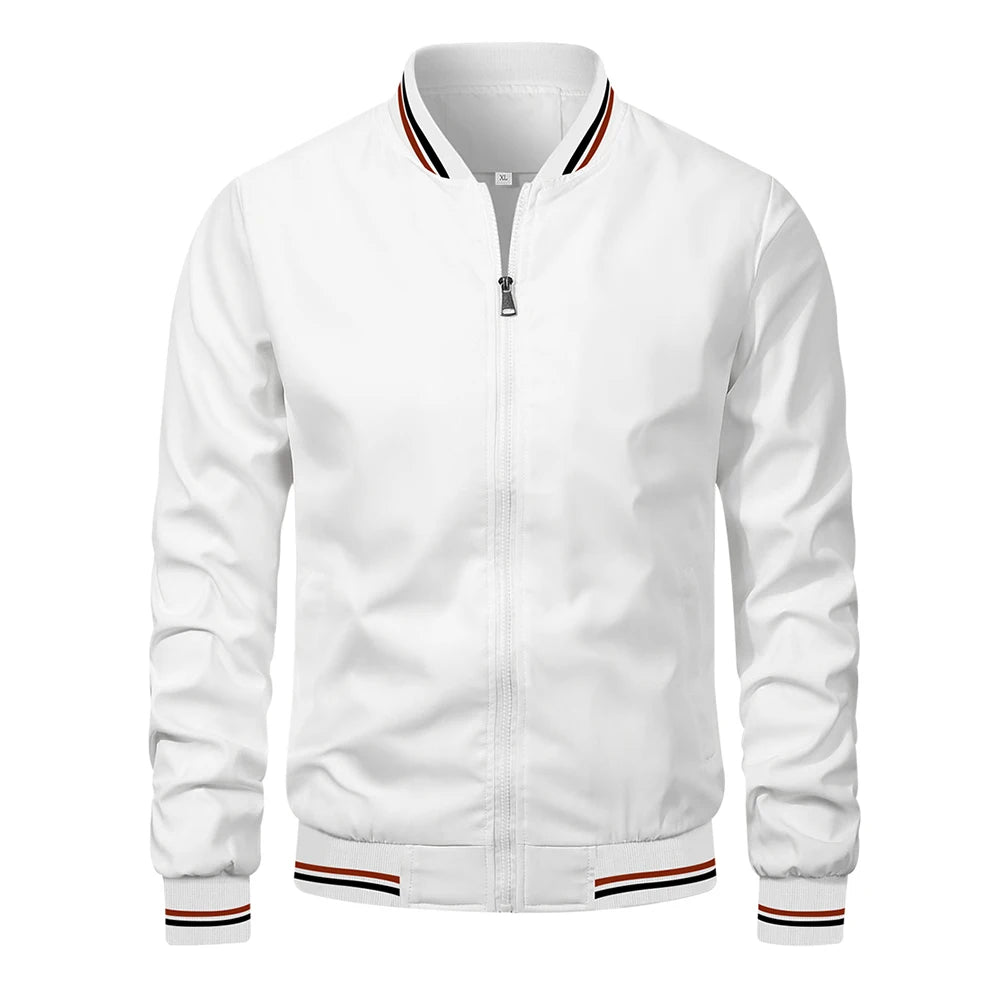 Jaqueta  Masculina Bomber Corta Vento Casual Elegante