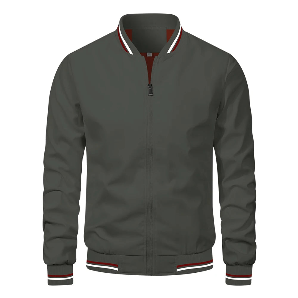 Jaqueta  Masculina Bomber Corta Vento Casual Elegante