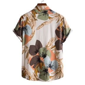 Camisa Masculina Manga Curta Aloha